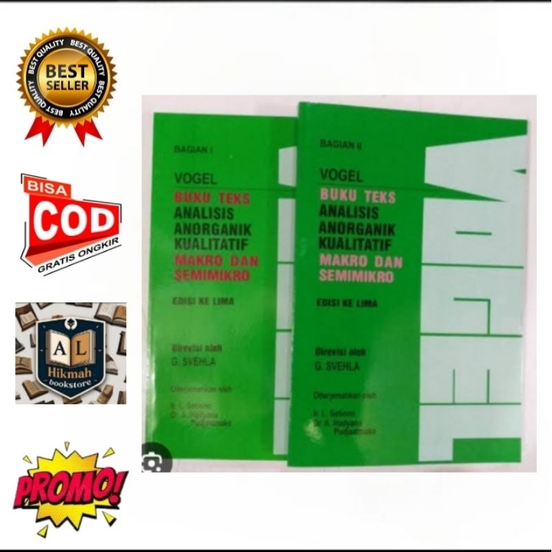 buku VOGEL jilid 1 dan 2