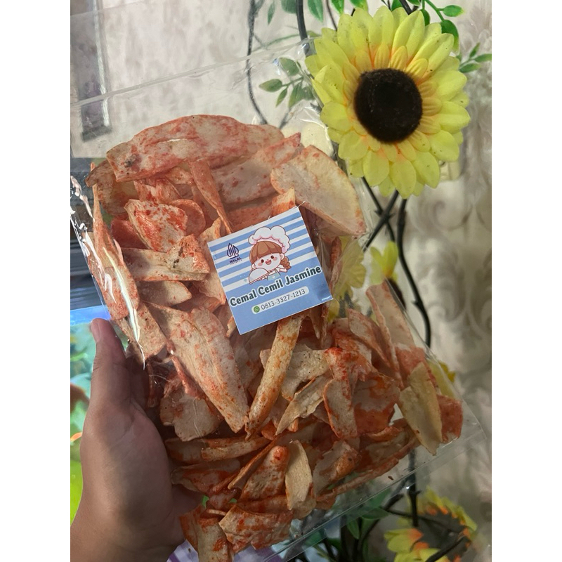 

keripik singkong pedas