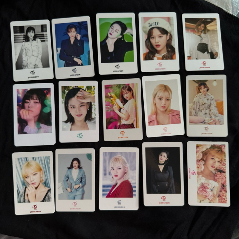 [ OFFICIAL ] Photocard Jeongyeon Twice Album Photo Card Polaroid Pola Poca original MD Merch Merchan