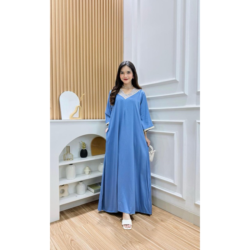 Medina kaftan kanaya/gamis arab/kaftan arab jumbo/gamis kanaya