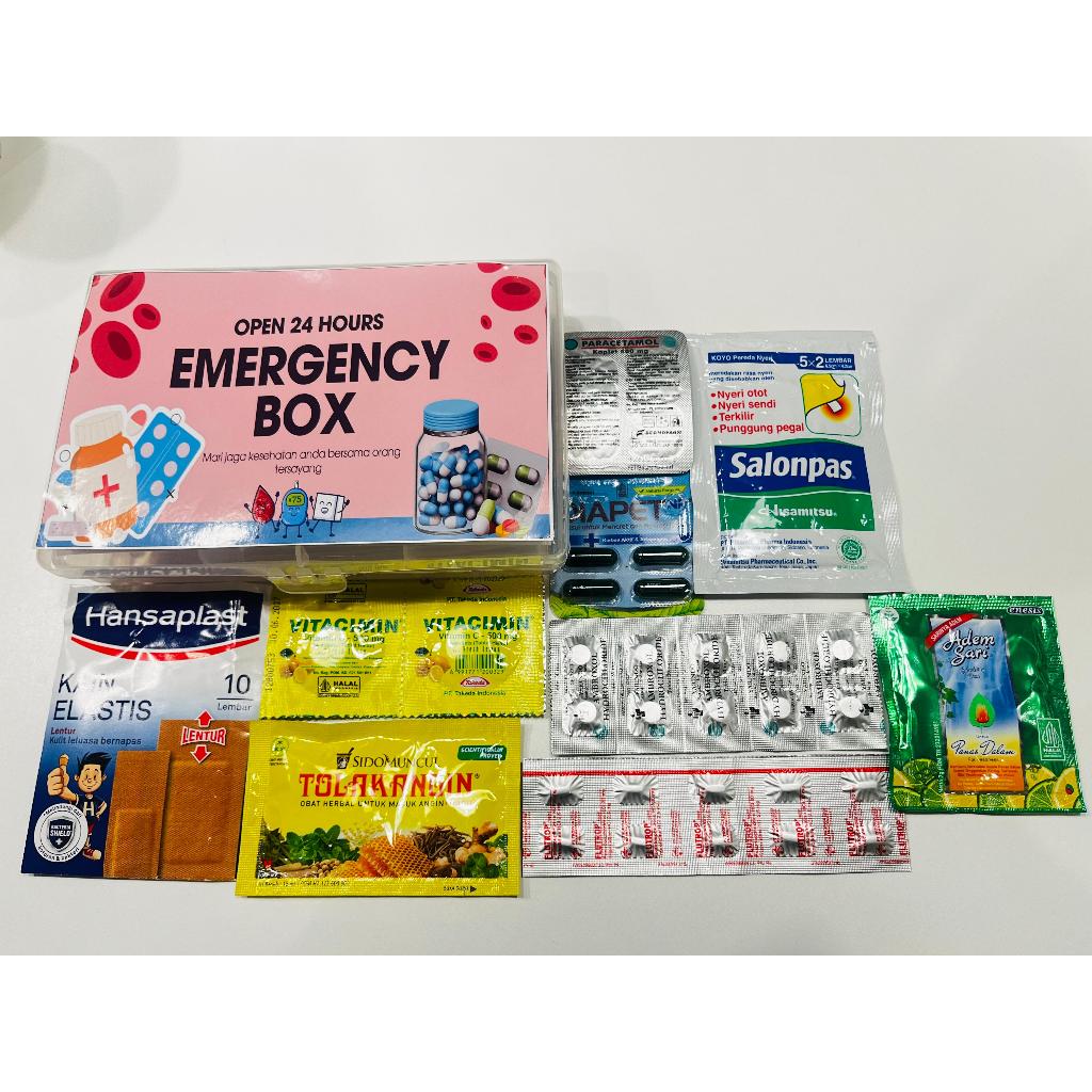 APOTEK MINI | EMERGENCY BOX | KOTAK APOTEK MINI | PAKET SMALL