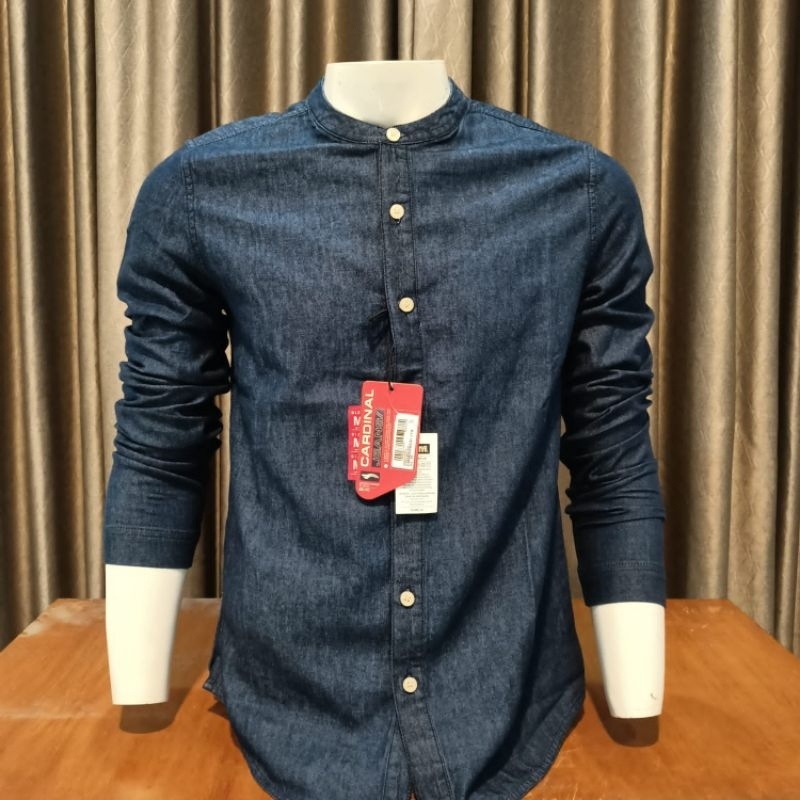 kemko kemeja Koko pria baju muslim cardinal jeans original pola slimpit bahan katun premium lenggan 