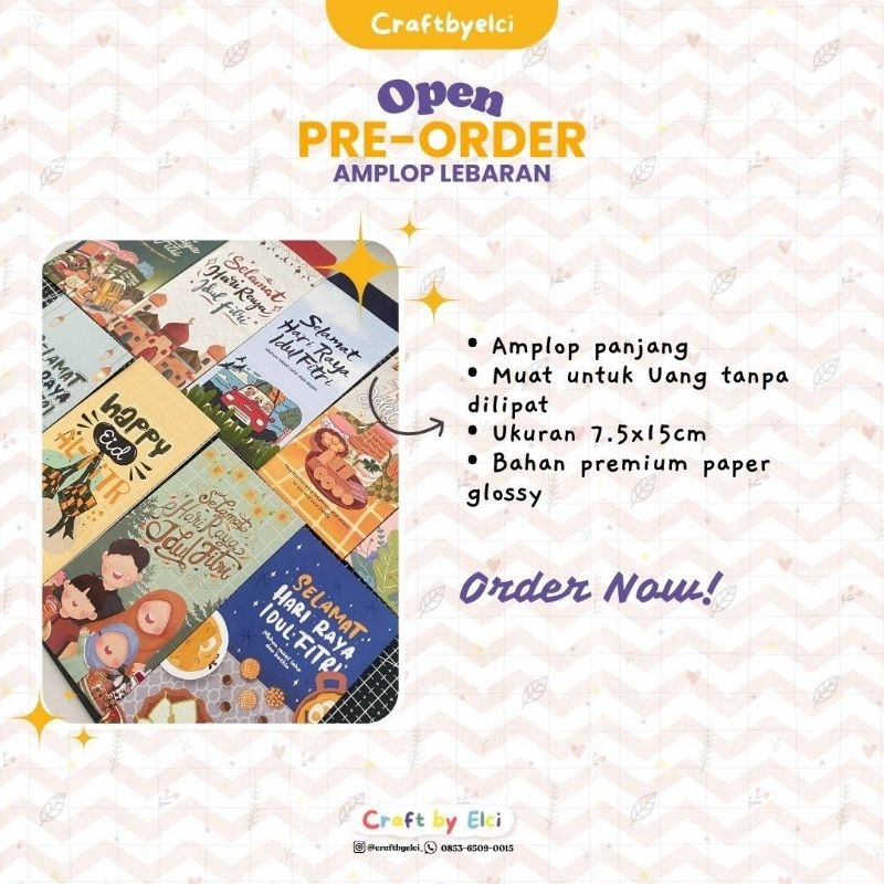 

Amplop Lebaran Idul Fitri Panjang Premium Amplop THR