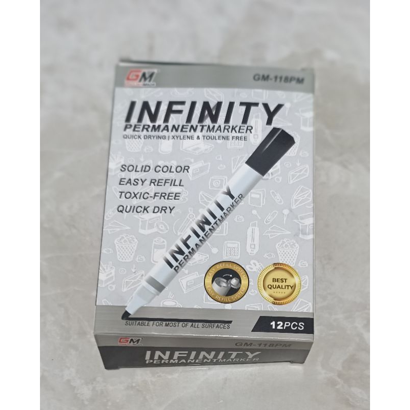 

SPIDOL INFINITY PERMANEN MARKER ( 12 PCS)