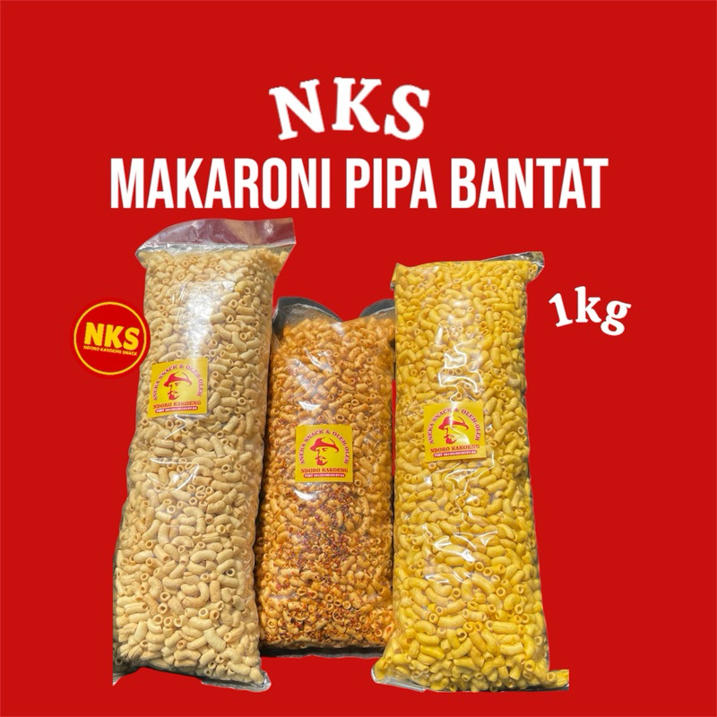 

MAKARONI NKS ,MAKARONI PIPA BANTAT 1 BALL (1KG)