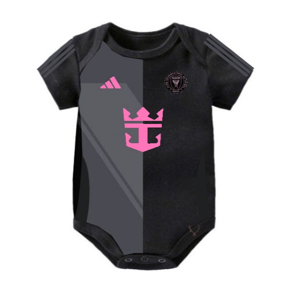 Romper Baju Bayi Bola Jumper Jumpsuit Away Inter Miami Lionel Messi 2024 2025