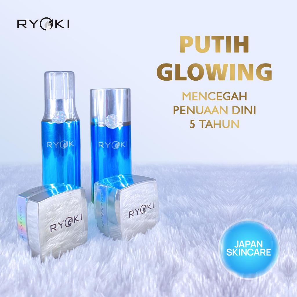 [MURAH] Paket Skincare Ryoki Japan Skincare Cream Wajah BPOM paket kecantikan