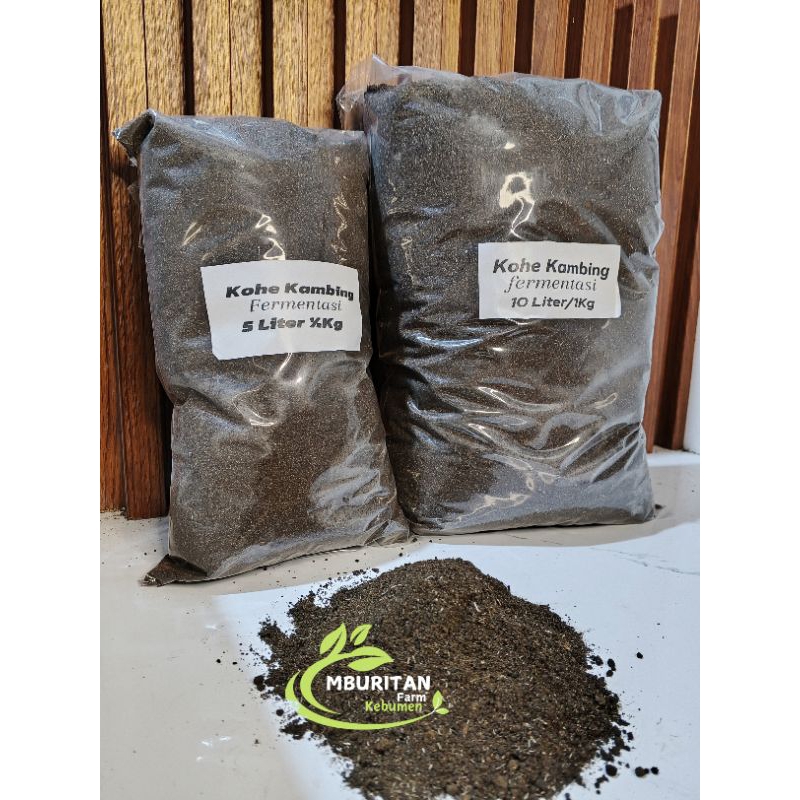 Pupuk Kohe Kambing Fermentasi Murni Pupuk Organik Kandang Fermentasi