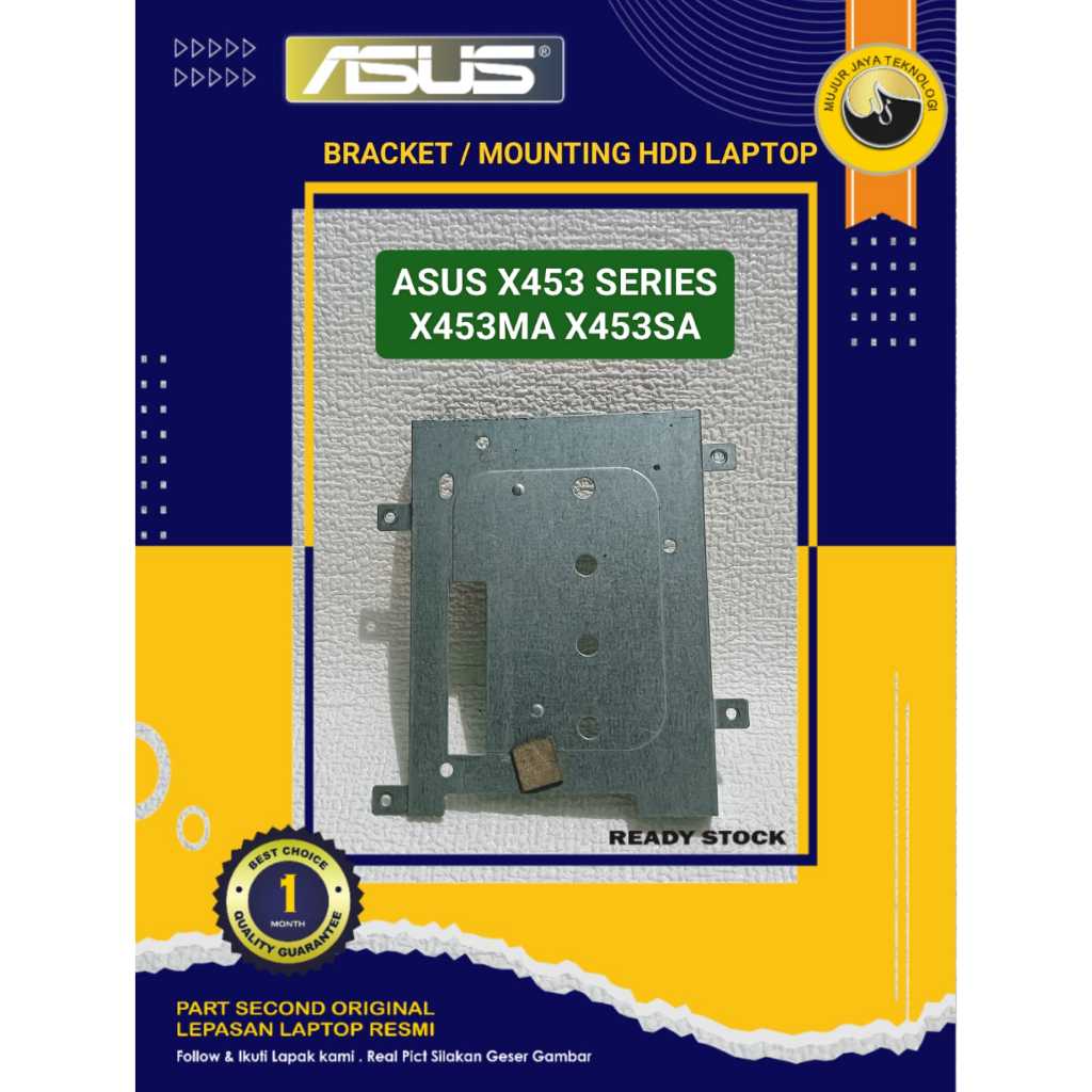 Bracket Hardisk Docking Mounting Bezel Frame HDD Laptop ASUS X453M X453SA Bekas Second