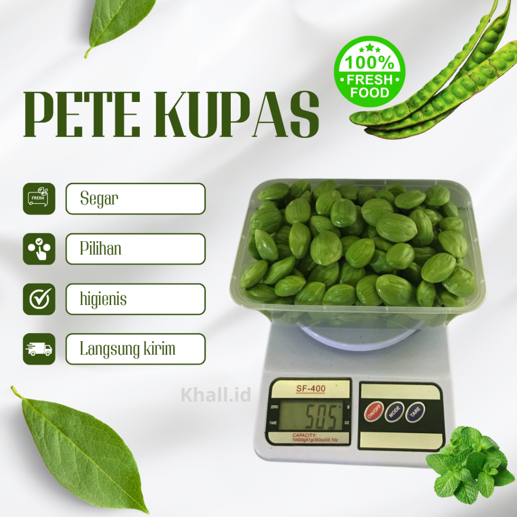 

Pete Kupas / Petai Kupas Pilihan Berkualitas Premium Fresh Masih Segar