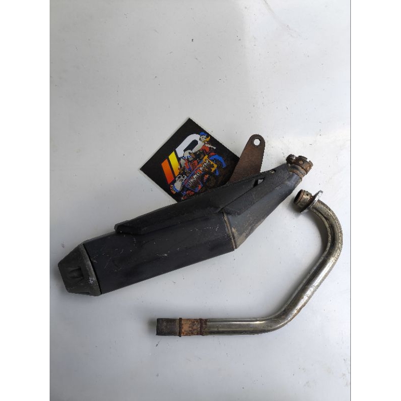 Knalpot honda CBR led K45 facelift pnp cb gl mp tiger original second