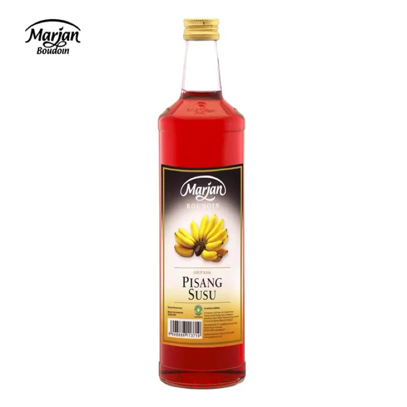 

[KHUSUS INSTAN] Marjan Bourdoin Sirup 460ml Syrup Aneka Rasa Buah Pisang Susu