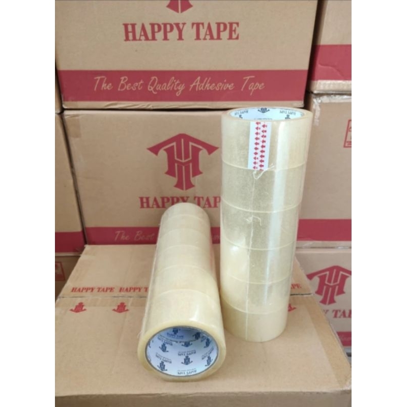 

Lakban bening/coklat 45mm x 90yard 1 dus isi 72roll