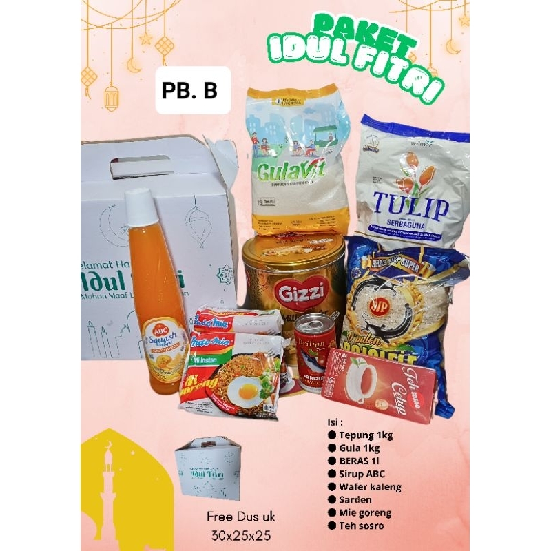 

Paket Sembako Bingkisan Lebaran