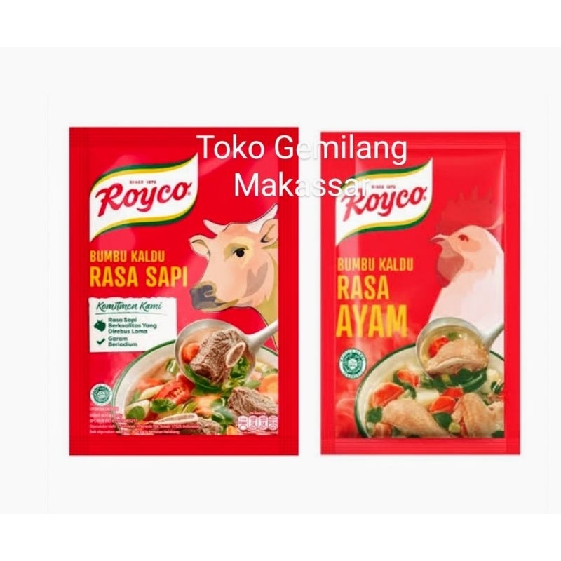 

Royco Bumbu Kaldu Penyedap Masakan Gurih Gurih Mantaapp