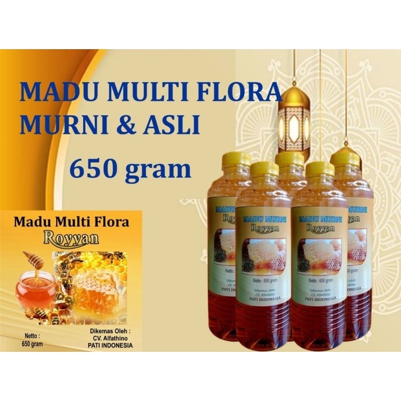 

Madu Multi Flora 650 Gram