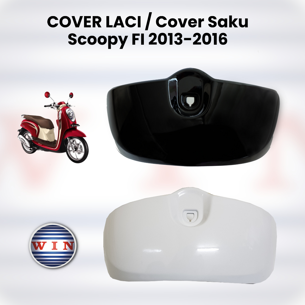 WIN - Cover Laci Scoopy FI 2013 2014 2015 2016 Rak Dashboard / Kantong