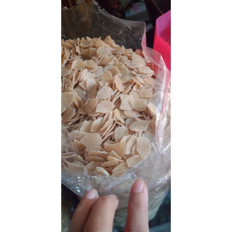 

kerupuk mentah KERANG renyah gurih berkualitas