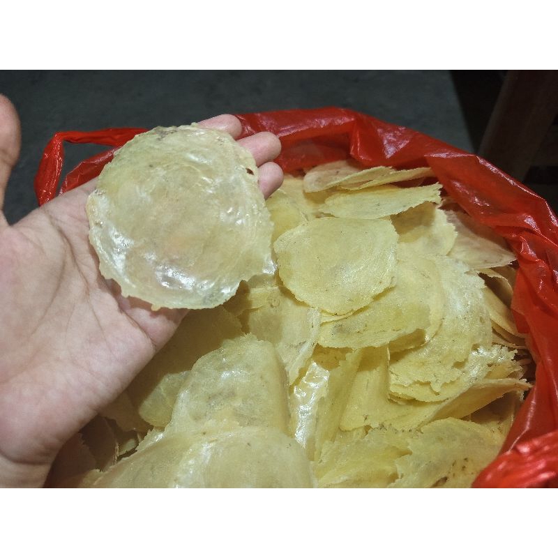 

Kerupuk Emping Mlinjo 1Kg Mentah Kering Super Premium Asli Kebumen