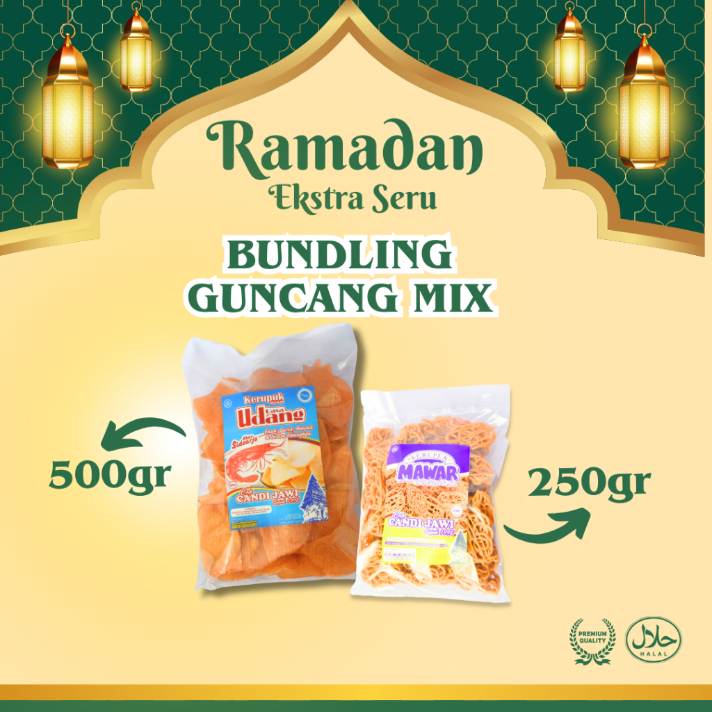 

BUNDLING GUNCANG MIX 250GR+500GR