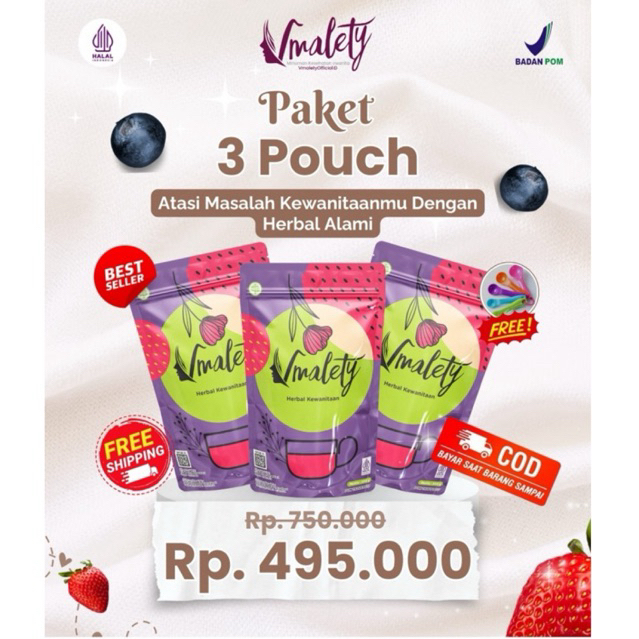 

Vmalety 3 POUCH (Perawataan kewanitaan dari dalam)