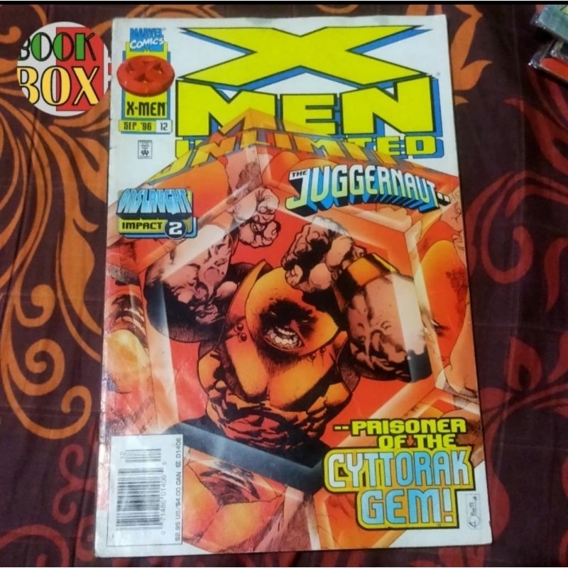Komik Berbhs Inggris Marvel X-MEN UNLIMITED SEPT '96 #12