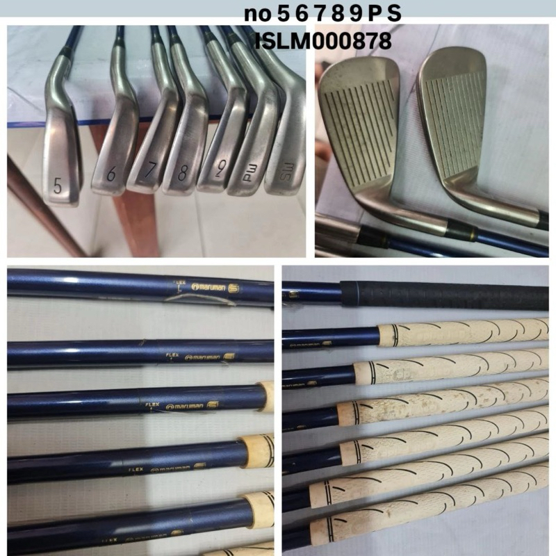 Stik golf Ladies Iron set Maruman Verity over size No 5 6 7 8 9 P S 7pcs  Bekas second  100% origina