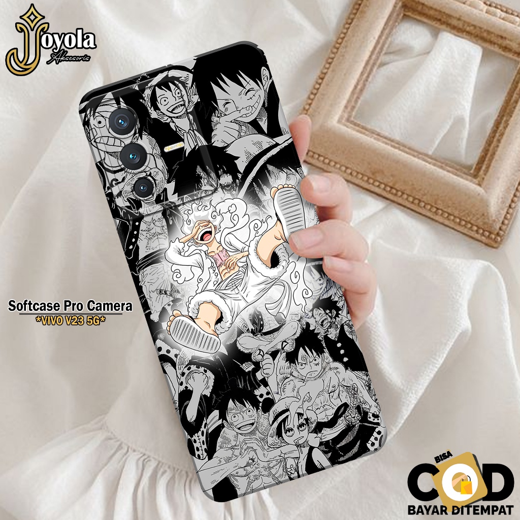 JOYOLA Case VIVO V23 5G - Fashion Case Anime - Softcase VIVO V23 5G - Pro Camera - Casing VIVO V23 5
