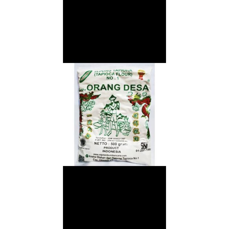 

TEPUNG TAPIOKA/TEPUNG KANJI CAP ORANG DESA