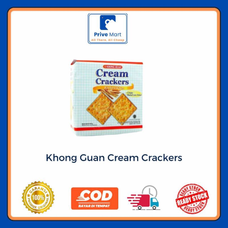 

Khong Guan Cream Crackers 350g Prive Mart