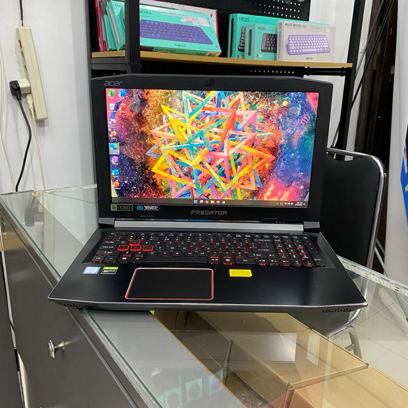 Laptop Gaming Second ACER PREDATOR PH315-51 Intel i7-8750H Ram 16Gb Ssd 256Gb Hdd 1000Gb Nvidia GTX 