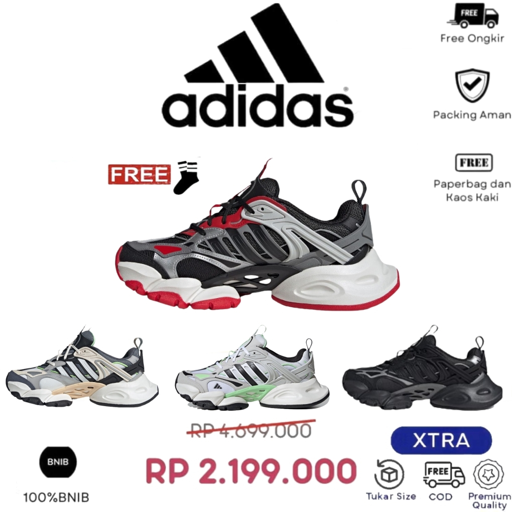Sepatu lari kasual adidas XLG RUNNER DELUXE untuk pria, gaya yang sama untuk pria dan wanita