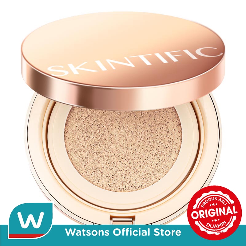 Skintific Cover All Perfect Cushion Spf35 Pa++++ 02 Ivory 11g