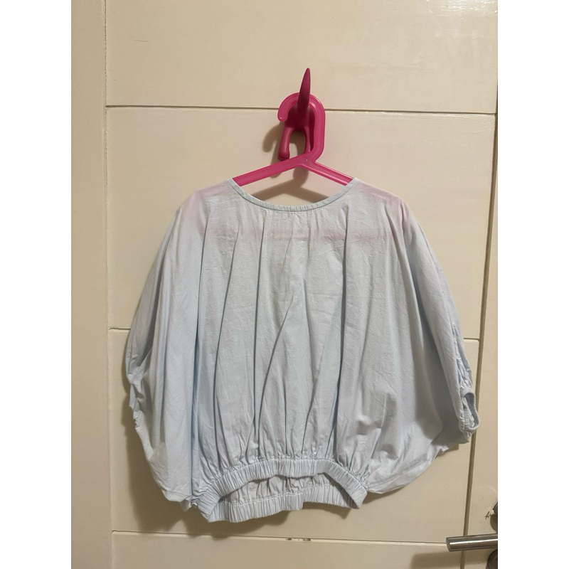 PRELOVED BAJU BIRU/TOP BIRU