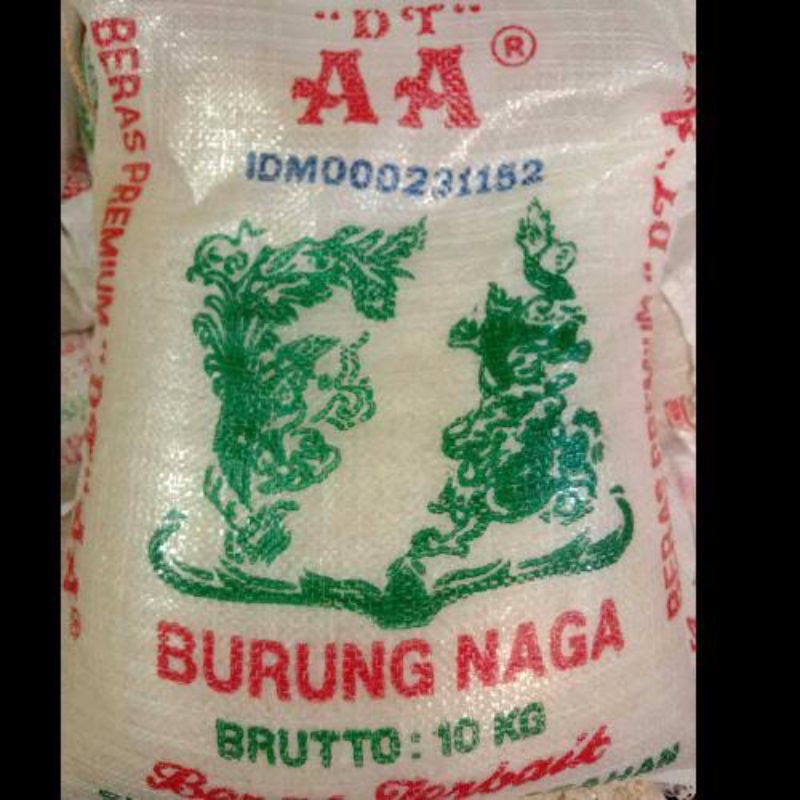 

Beras AA Cap Burung dan Naga 10kg