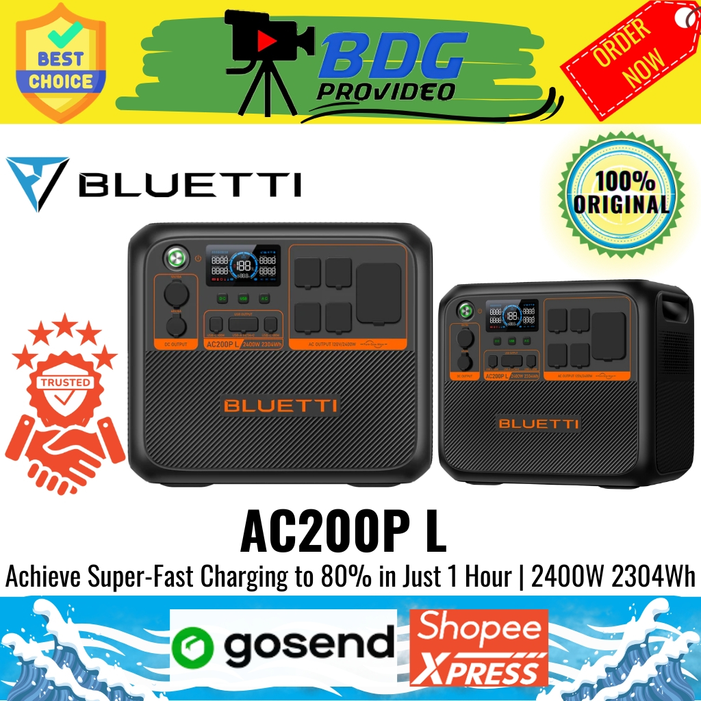 BLUETTI AC200PL /  Portable Power Station BLUETTI AC200P L | 2,400W 2,304Wh