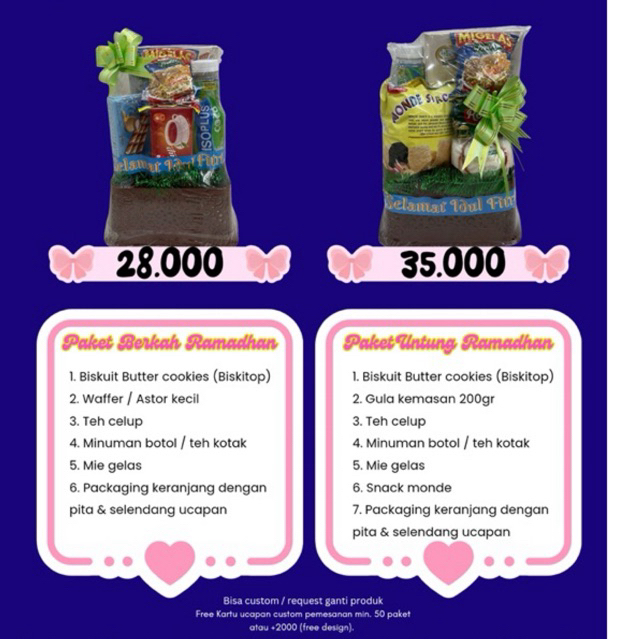 

PAKET PARCEL LEBARAN MURAH