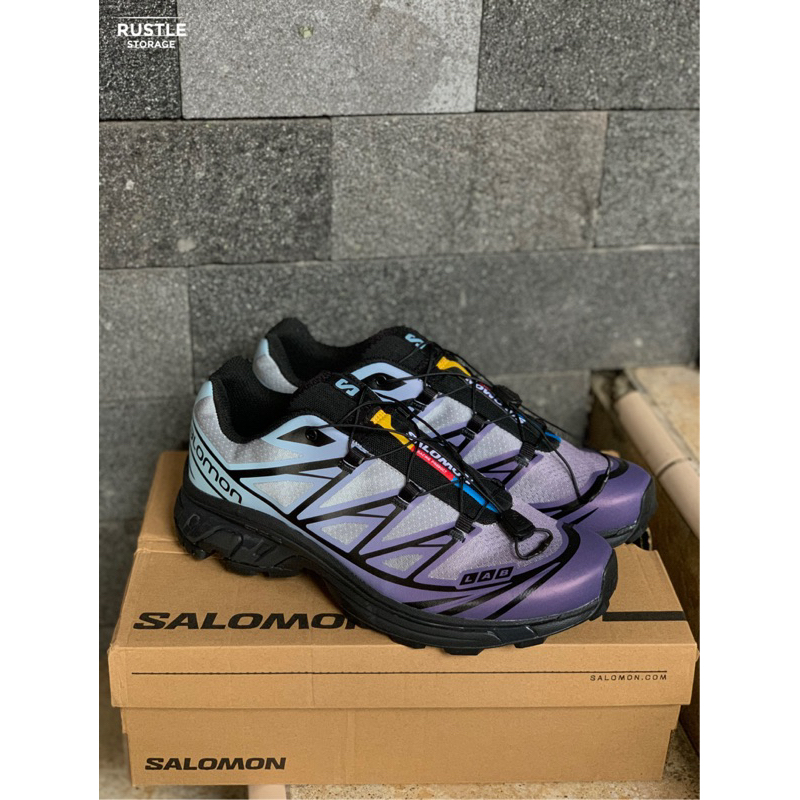 Salomon XT-6 Chromatic Black/Blue Fog/ Cadet