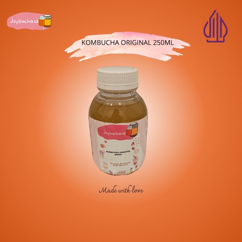 

JOYBUCHA / KOMBUCHA ORIGINAL 250ML ( SIAP DIMINUM ) / DIBUAT DENGAN HIGIENIS