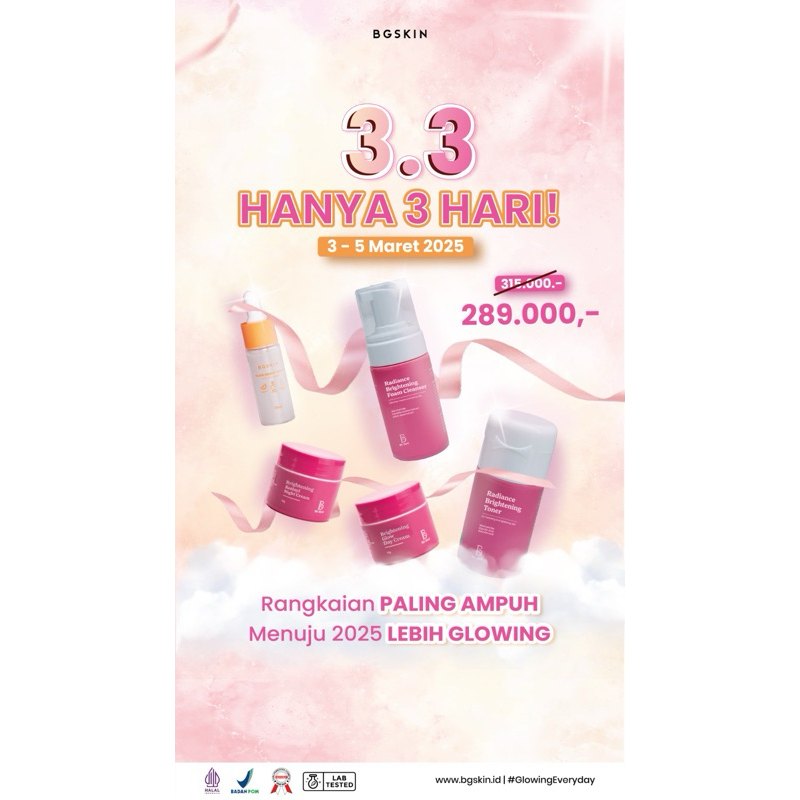 BG Beauty Glow PAKET NORMAL Luxury/ Luxury Acne/ Ultimate Flek/ Platinum