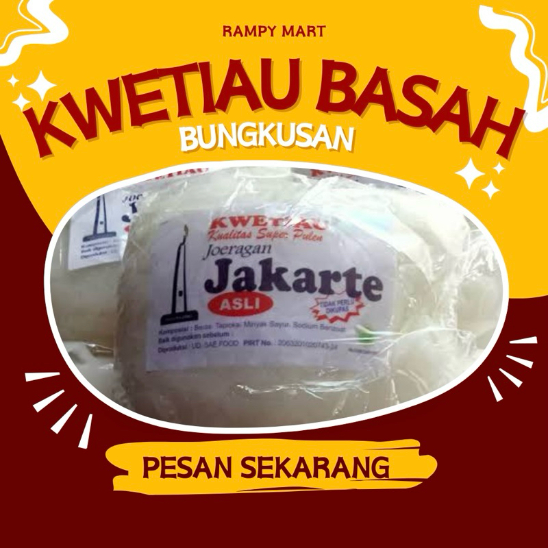 

Kwetiau Basah Bungkusan