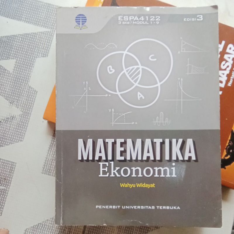 buku matematika ekonomi. wahyu hidayat