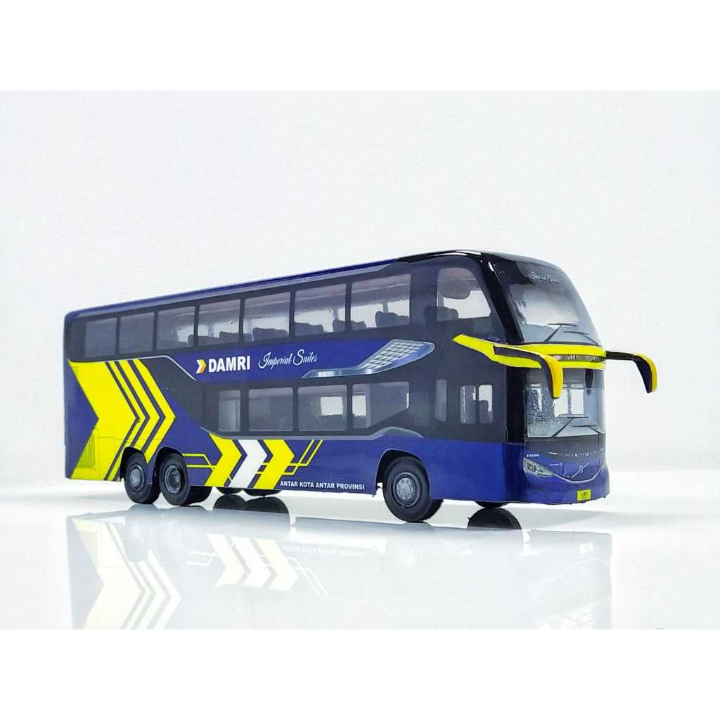 SEGUNDO - Miniatur Bis Indonesia PO Damri (DD - Interior)