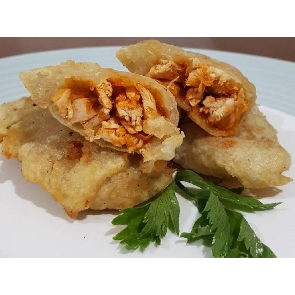 

Cireng isi ayam suwir pedas 4pcs