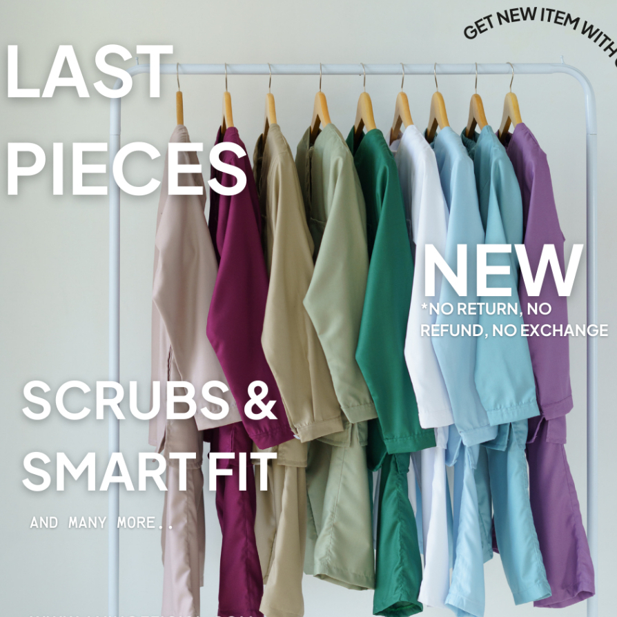 [ LAST PIECES ] Lvin Baju OKA / Baju Suster / Seragam suster  / Baju Jaga / Set Baju Celana Jaga Oka