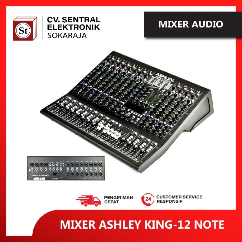 MIXER ASHLEY KING 12 NOTE