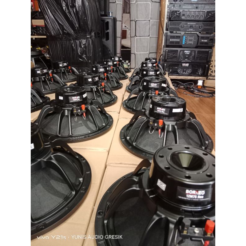 SPEAKER BORNEO 12M75 NEODIUM ORIGINAL