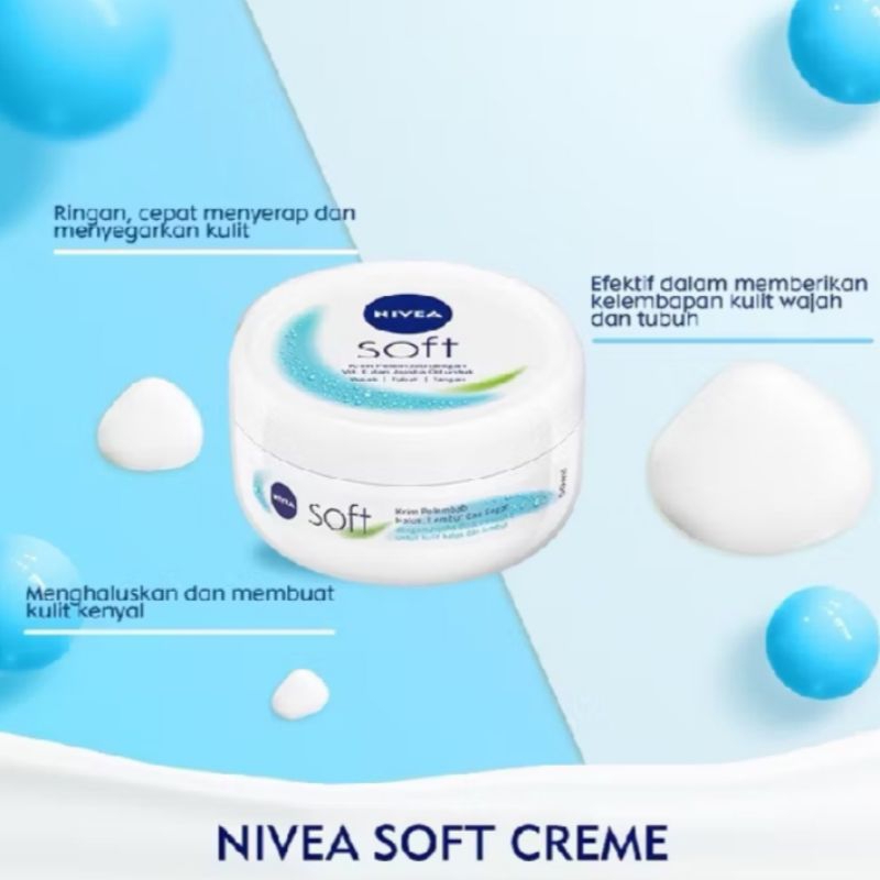 Nivea Soft Cream Jar 50 ml