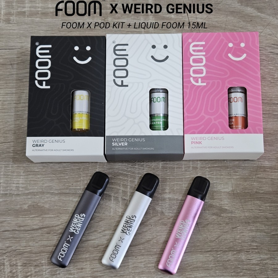 Foom Pod X Weird Genius Bundling Liquid 15ML by Foom Lab Global x WeirdGenius