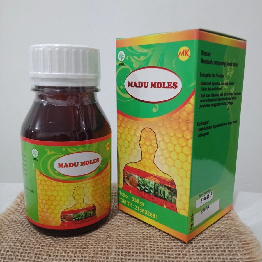 

Madu MOLES Kolesterol MK 350 gr Termurah